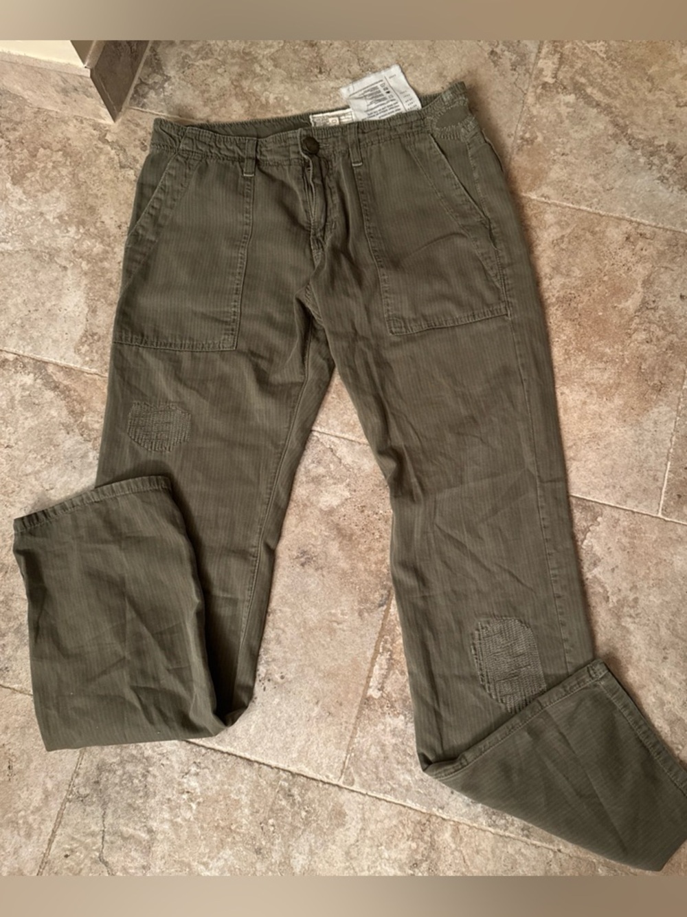 Current Elliott Women's The army pant size 25 Mid Rise soft lightweight